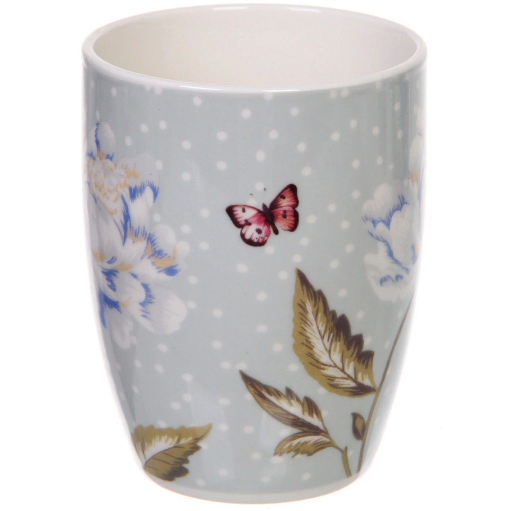 Цена за 2 шт. Кружка керамическая 350мл "Цветочная фантазия", микс рисунков