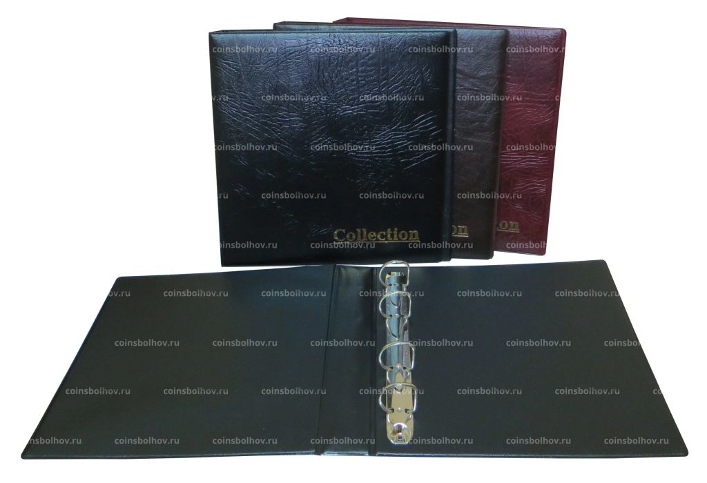 Папка-переплет Collection с кольцевым механизмом для листов формата Numis