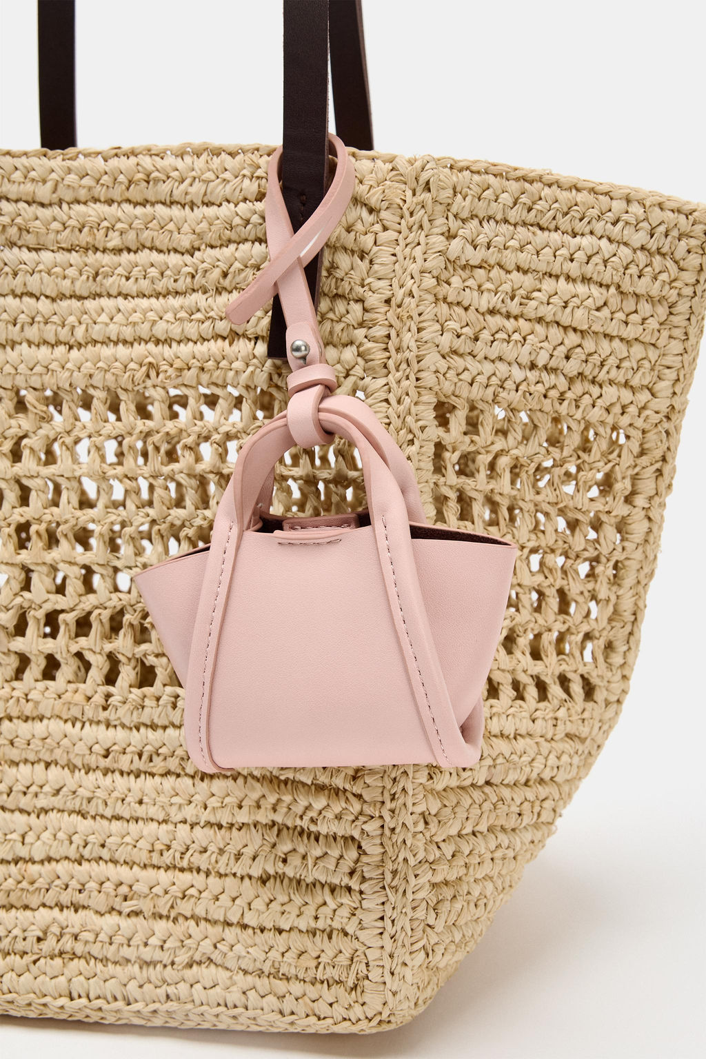 CHARM MINI BOLSO / Rosa - Zara фото 4