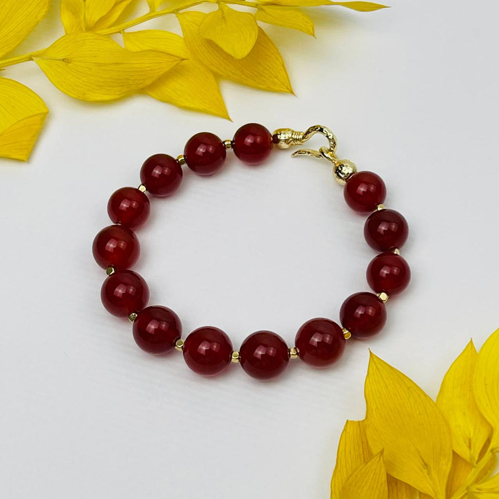 Браслет из Сердолика 15,5 см