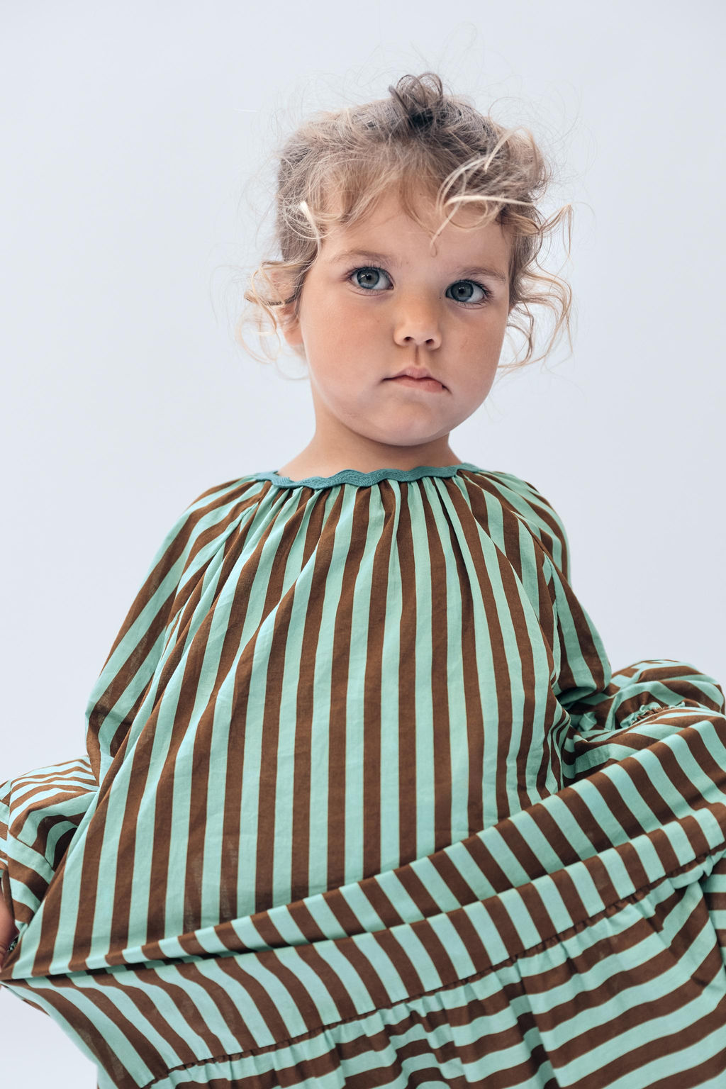 2-14 A?OS/ VESTIDO RAYAS ONDULINA LIMITED EDITION / rayas - Zara фото 4