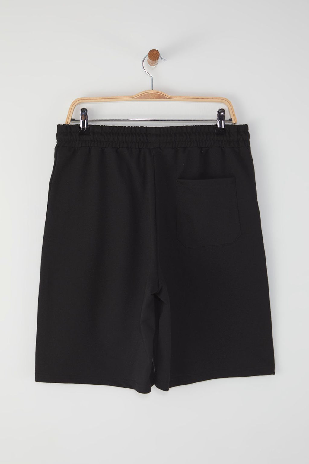 TRENDYOL MAN Siyah Oversize/Genis Kesim Bask?l? Sort & Bermuda TMNSS25SR00050 - Trendyolmilla фото 5