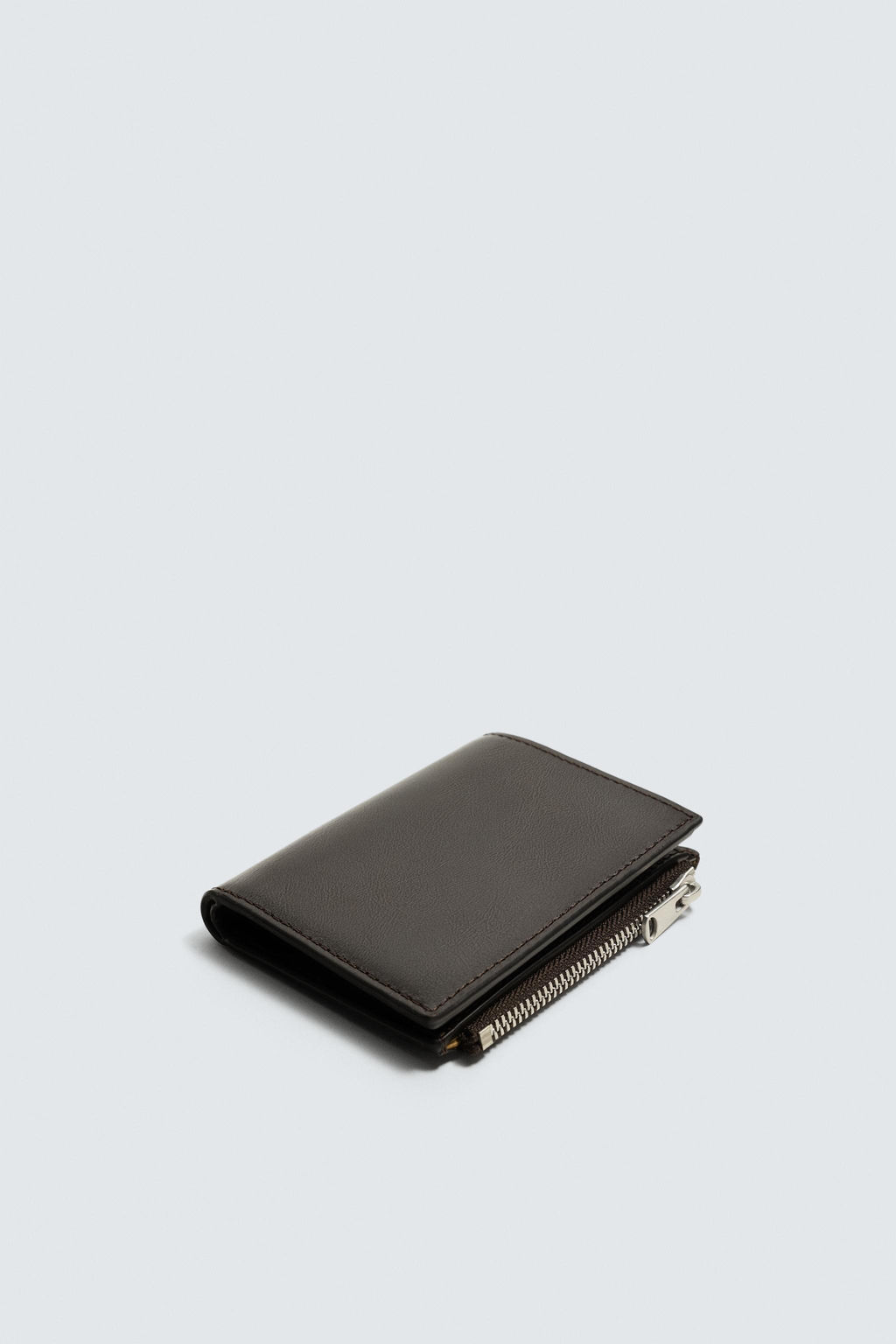 CARTERA MONEDERO PIEL / Marr?n - Zara фото 2