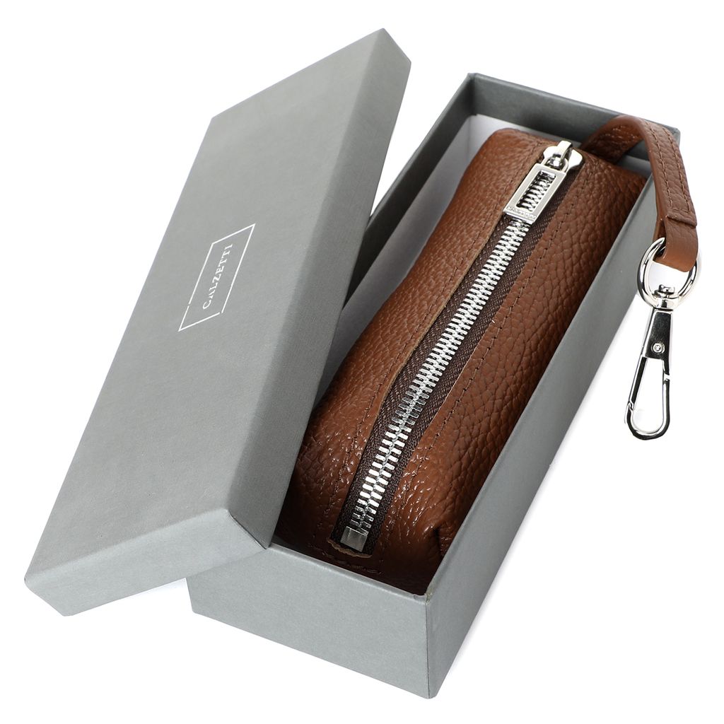 Ключница CALZETTI KEYCASE Артикул 3100628, светло-коричневый  фото 4