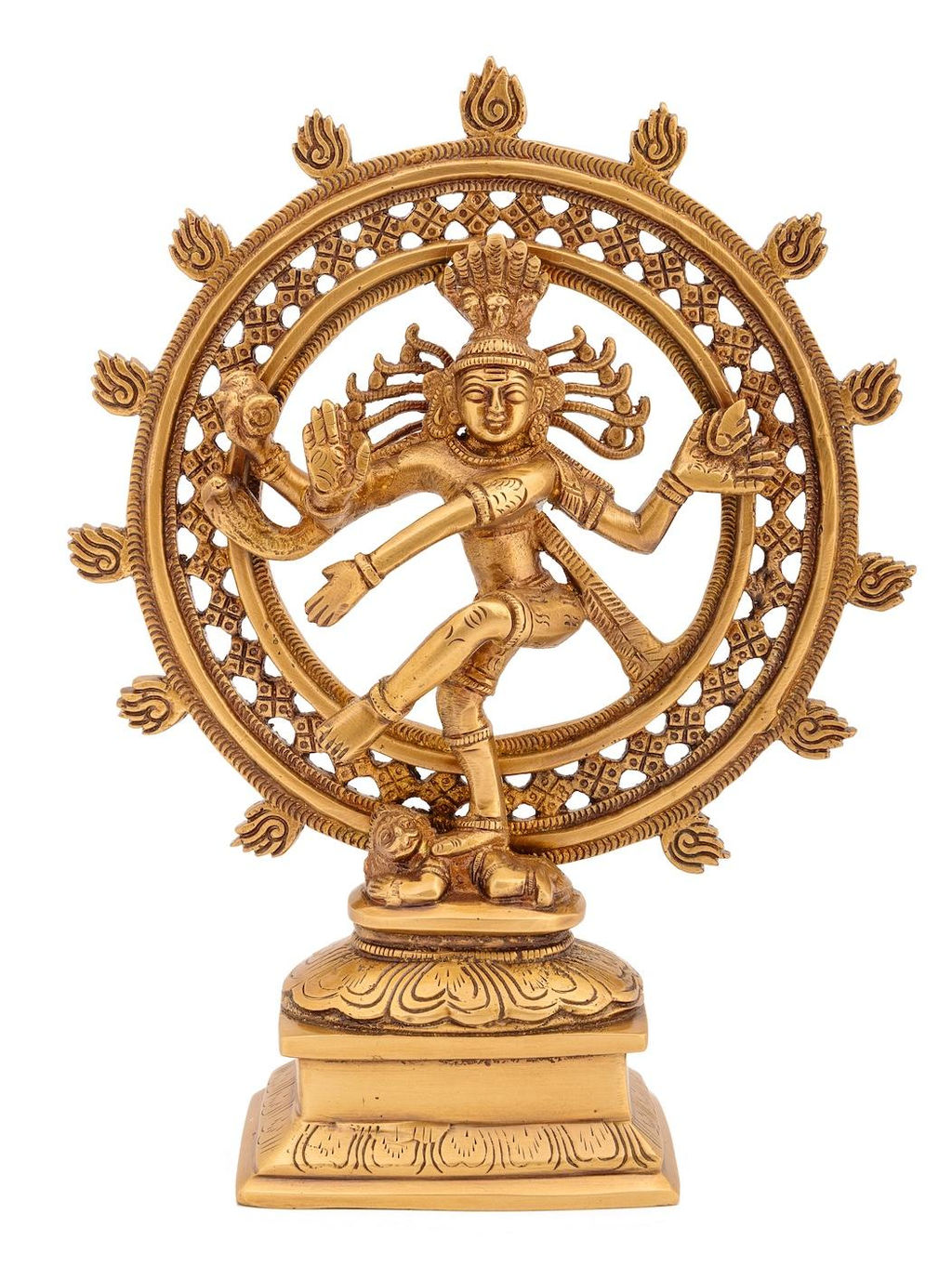 Статуэтка Натарадж 12 антик № Ст2733/12