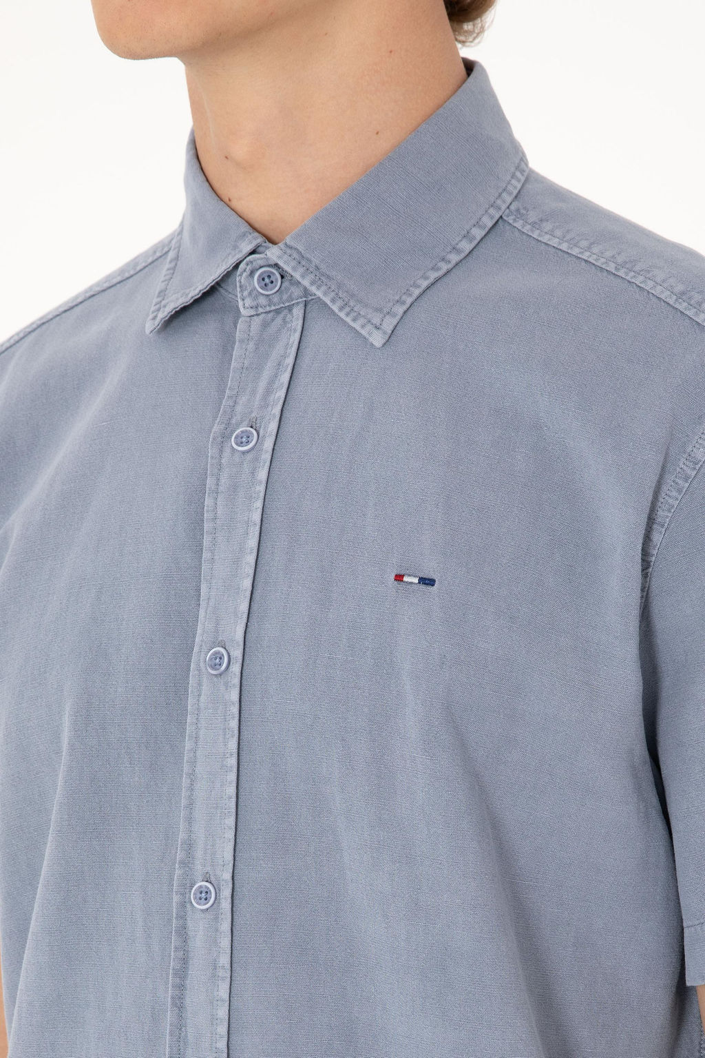 Erkek Mavi K_sa Kollu G_mlek Sepette S_rpriz _ndirim - U.s. polo assn фото 7