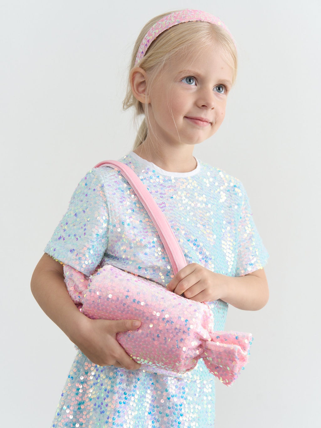 Сумка-конфета Розовые искры