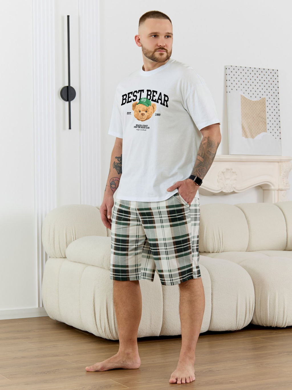 Костюм мужской Мишель-7 из хлопка - Виотекс фото 6