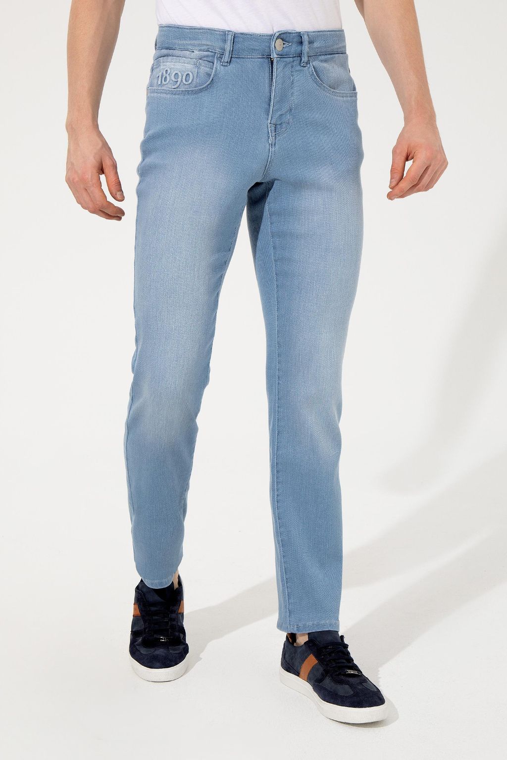 U. S. Polo Assn / Мужские голубые джинсовые брюки - U.s. polo assn фото 2