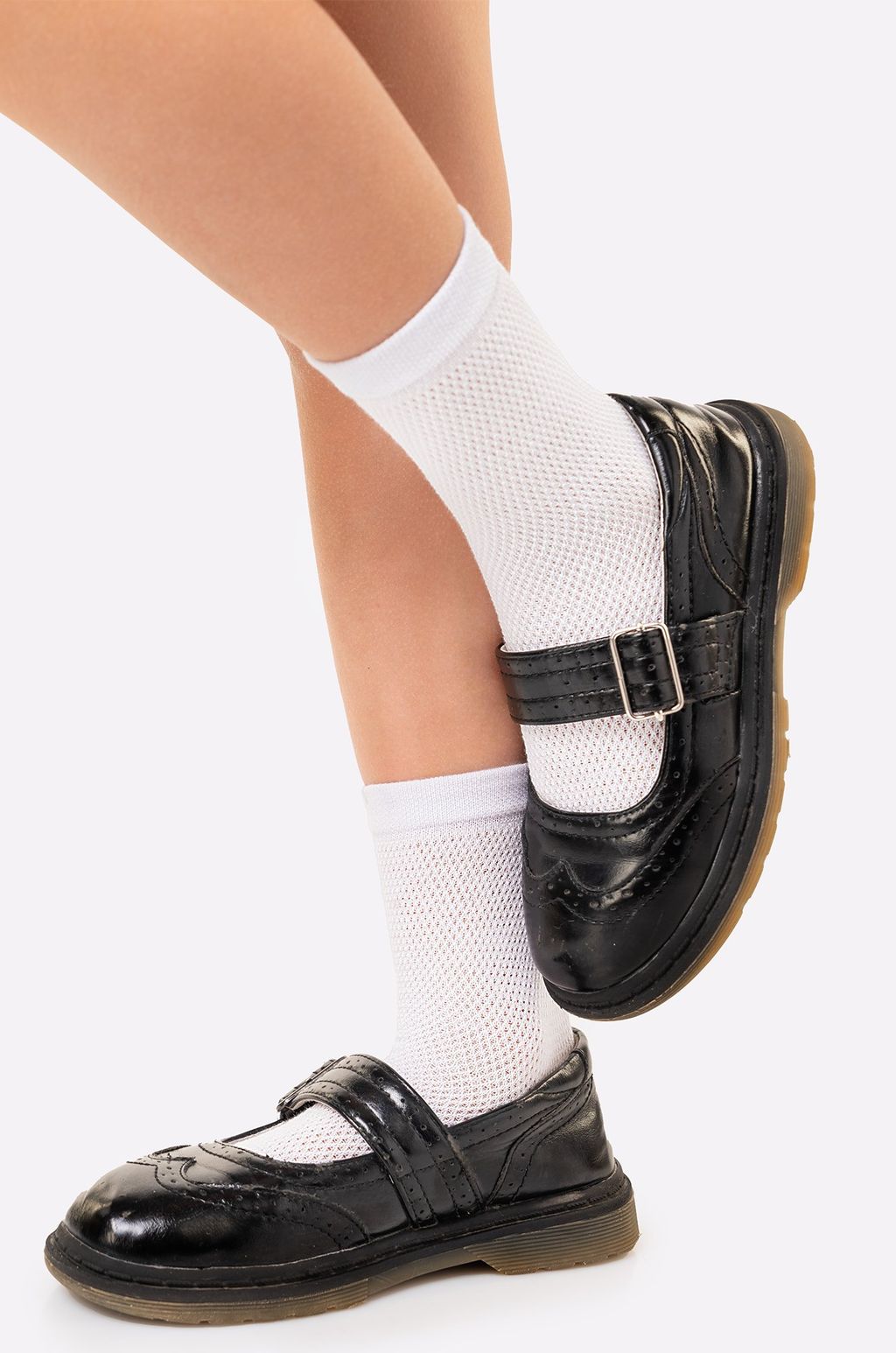 Цена за 6 шт. Детские носки в сетку Happy Fox  фото 3