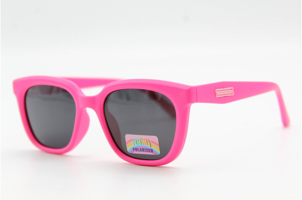 Солнцезащитные очки Feillis Polarized (детские) 66645 46-19-134 темно-розовые