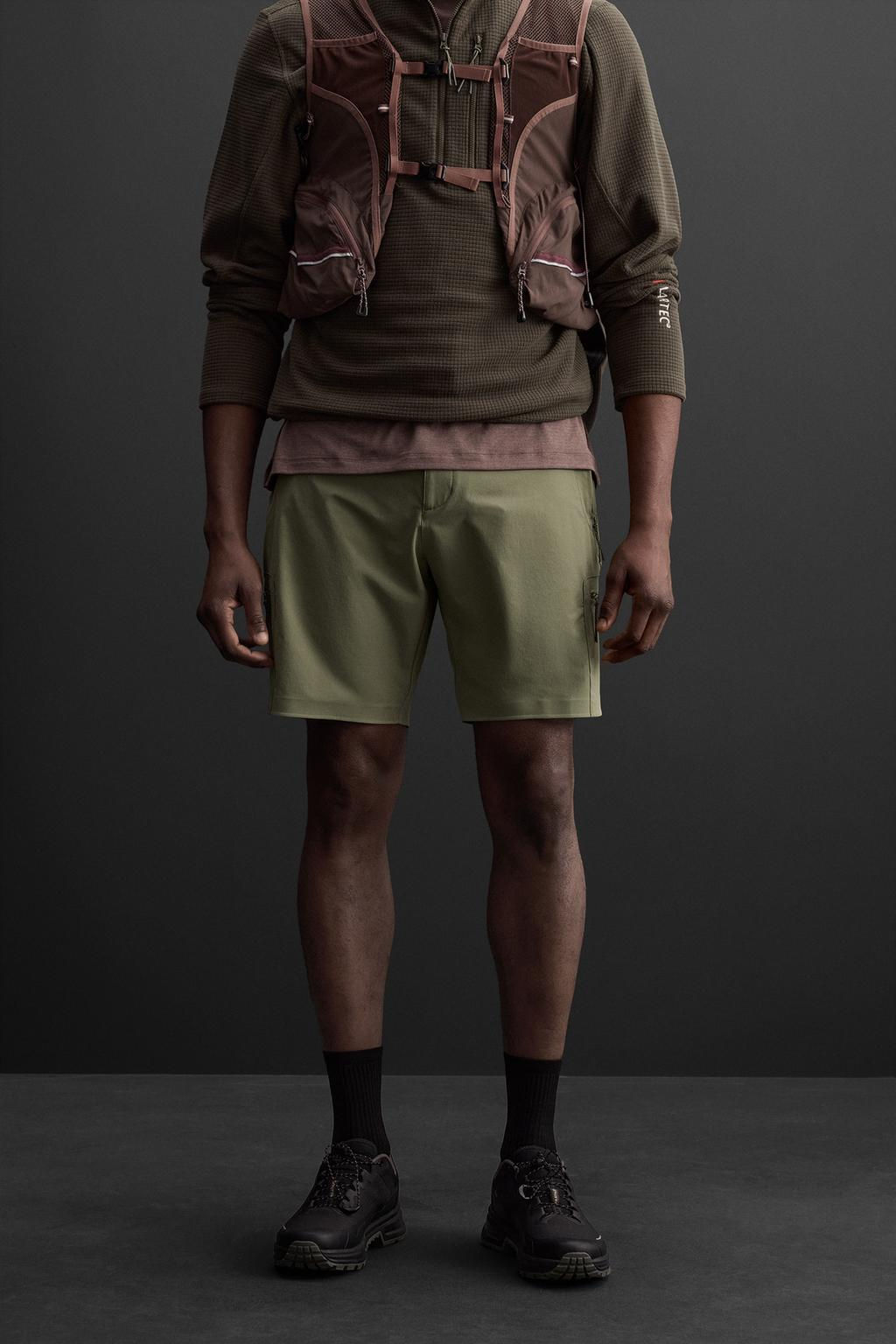 TREKKING CARGO BERMUDA SHORTS - Zara фото 12