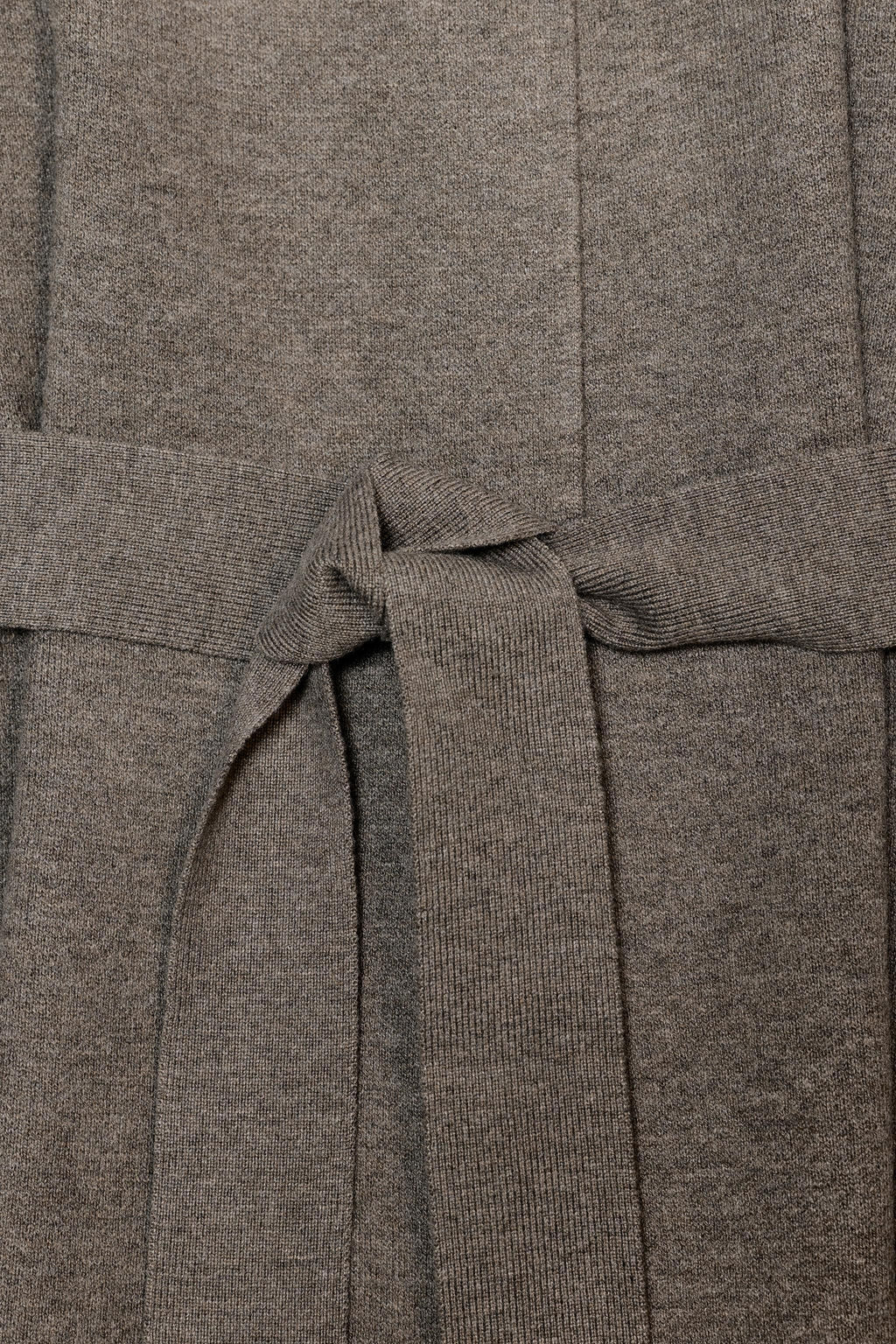 PLAIN KNIT CARDIGAN WITH BELT - Zara фото 22