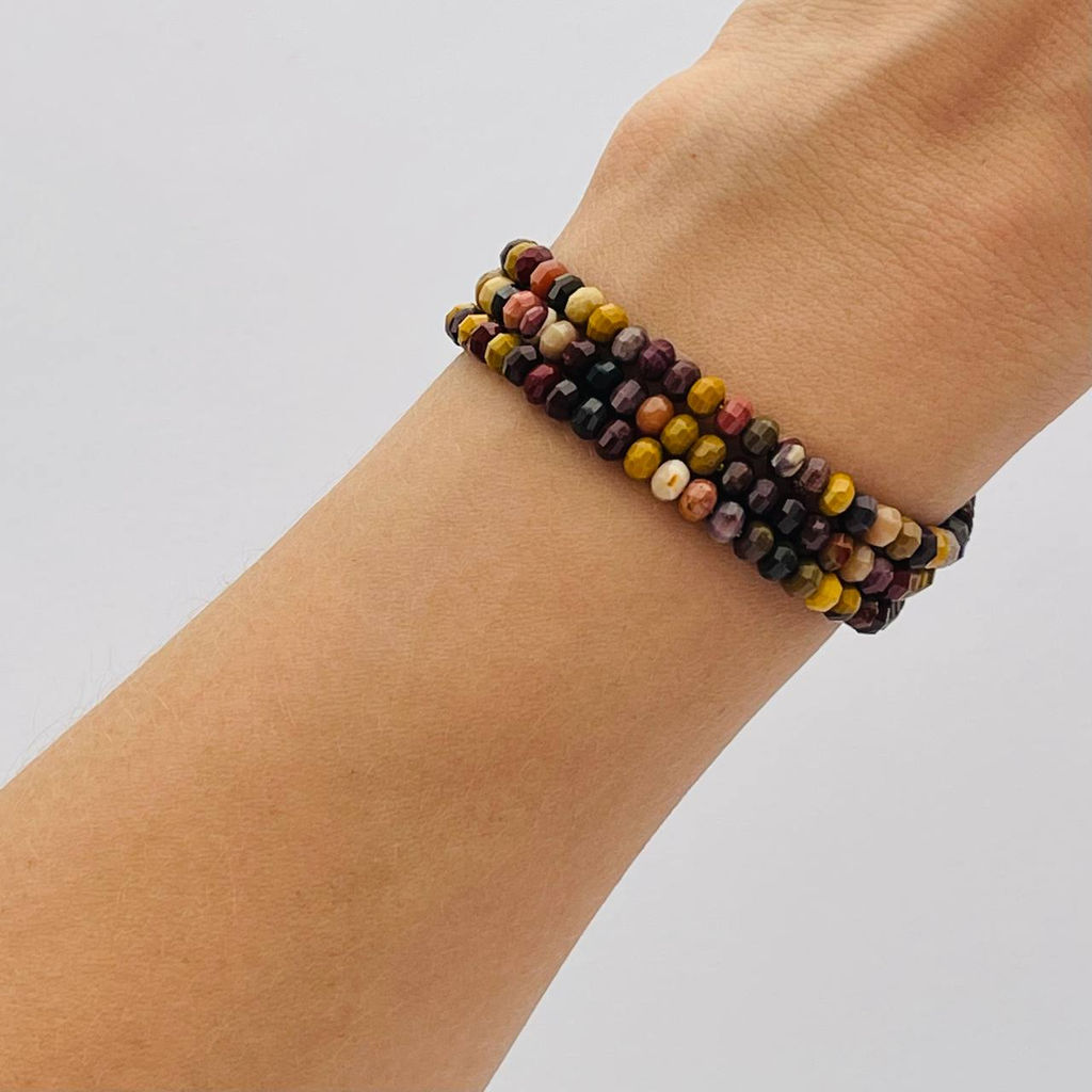 Бусины для украшений из Яшмы Мукаит - Радуга самоцветов фото 2