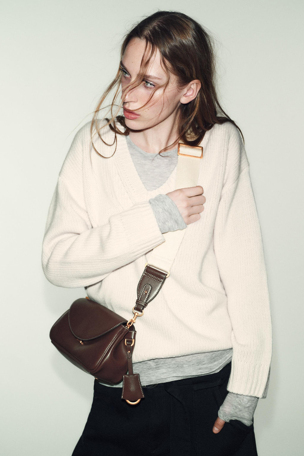 LONG CROSSBODY BAG - Zara фото 17