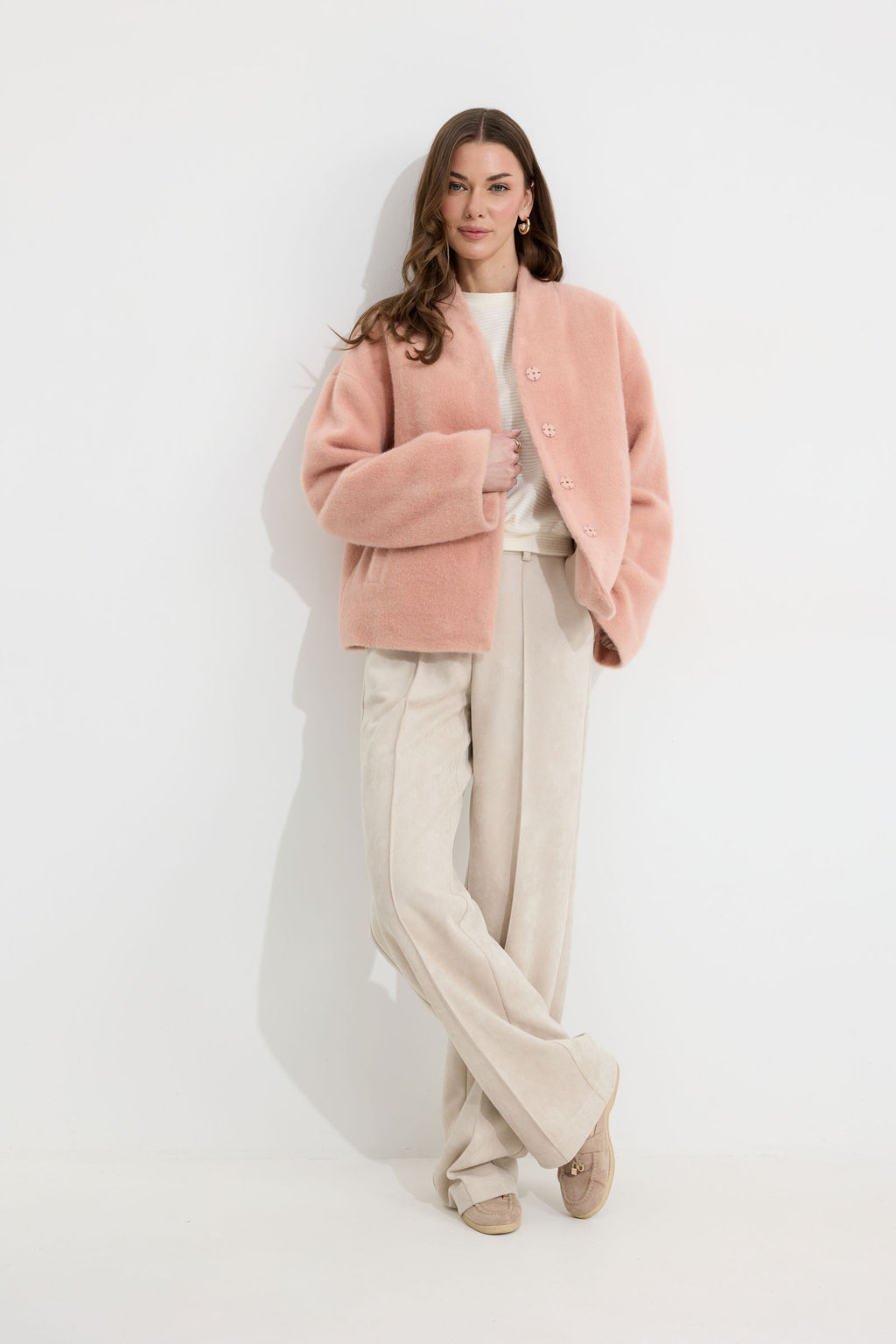 Жакет 4317 (персик) - Lyushe фото 2