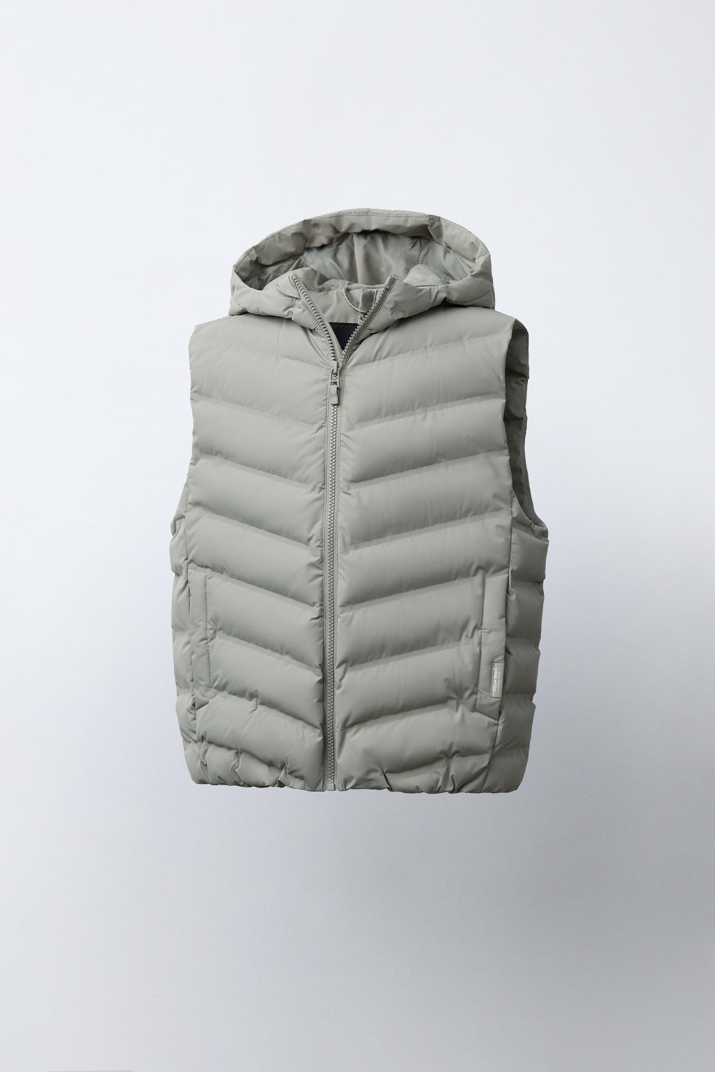 CHALECO ULTRALIGERO CAPUCHA WATER REPELLENT / Beige - Zara фото 2