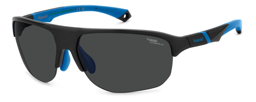 Солнцезащитные очки POLAROID PLD 7059/S Чёрный, мужские