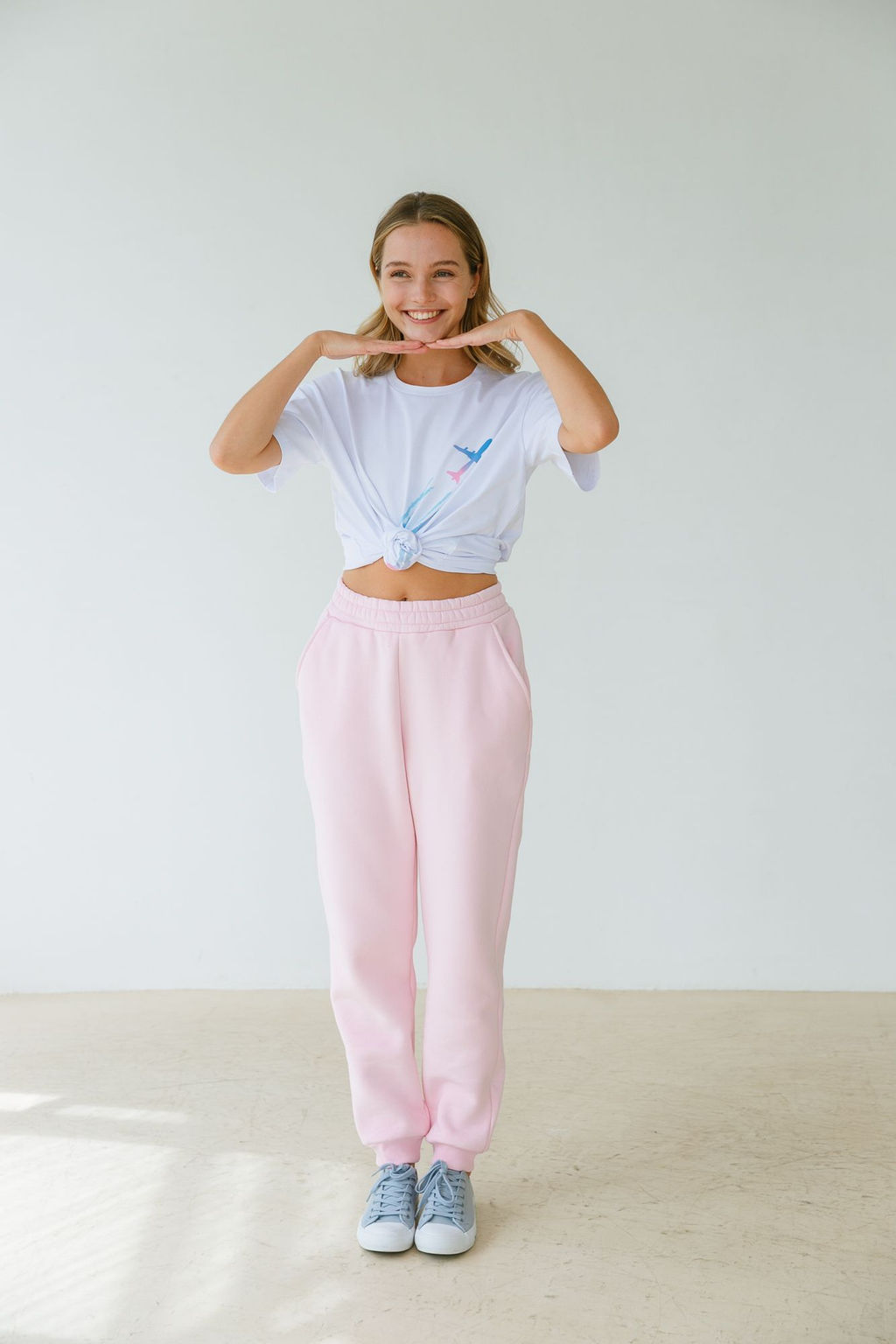 Брюки джоггеры Pink - Captain's mate фото 4