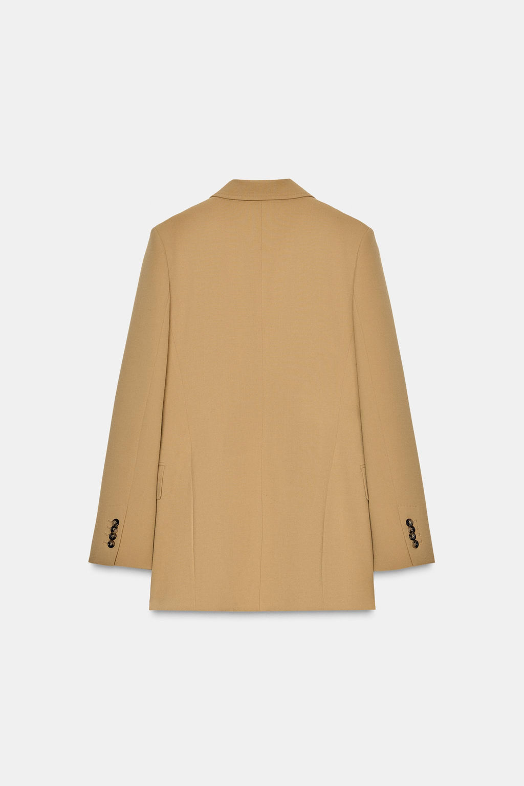 FITTED BLAZER WITH CONTRAST SCARF ZW COLLECTION