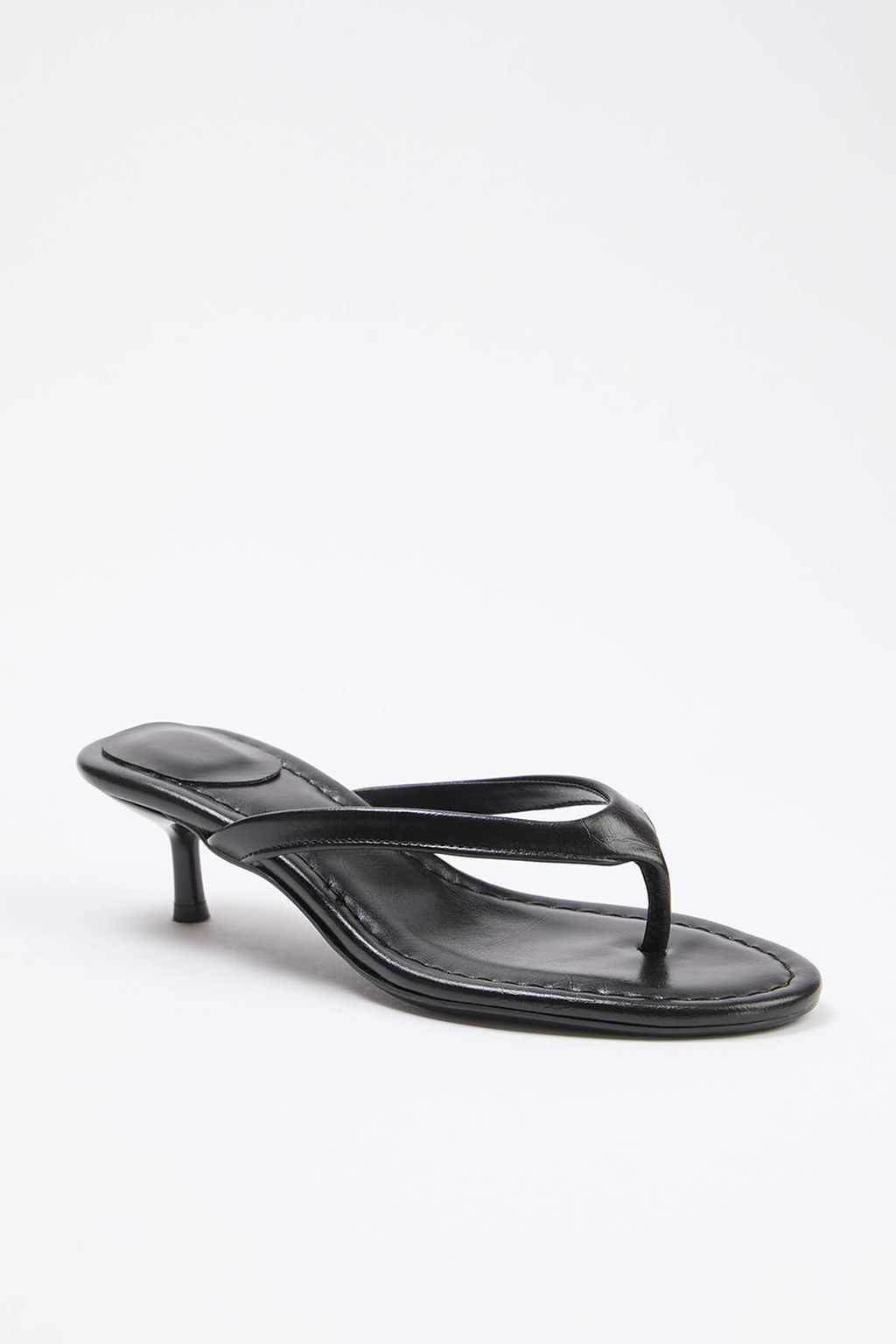 Siyah 4,5 cm Kad?n Parmak Aras? Topuklu Terlik TAKSS26TO00058 - Trendyolmilla фото 3