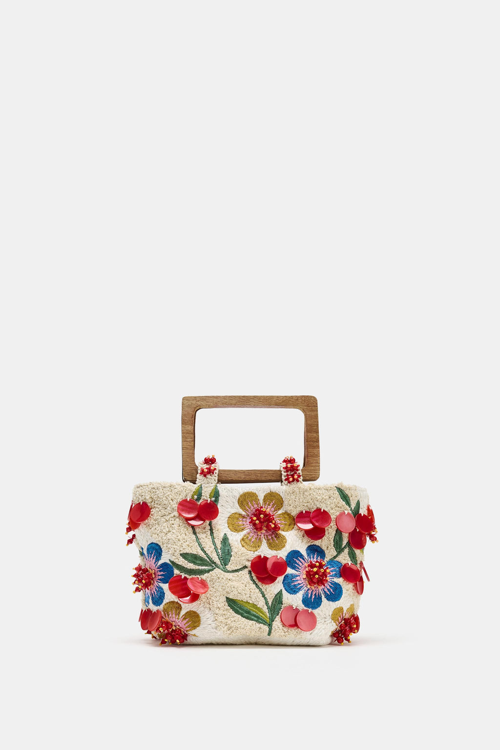 BOLSO MINI BORDADO / Multicolor - Zara фото 4