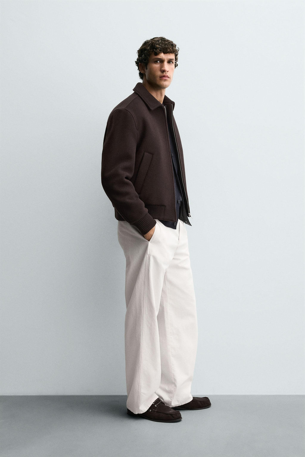 WOOL - CASHMERE MANTECO ® JACKET - Zara фото 4