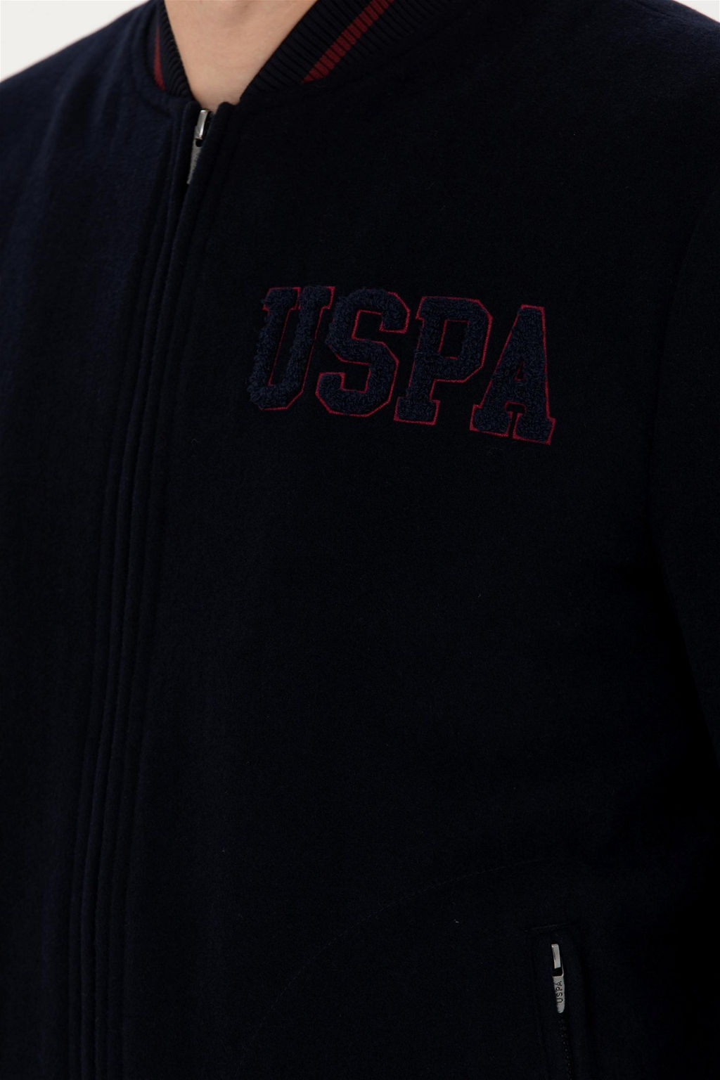 U. S. Polo Assn / Мужское темно-синее пальто Stamp - U.s. polo assn фото 14