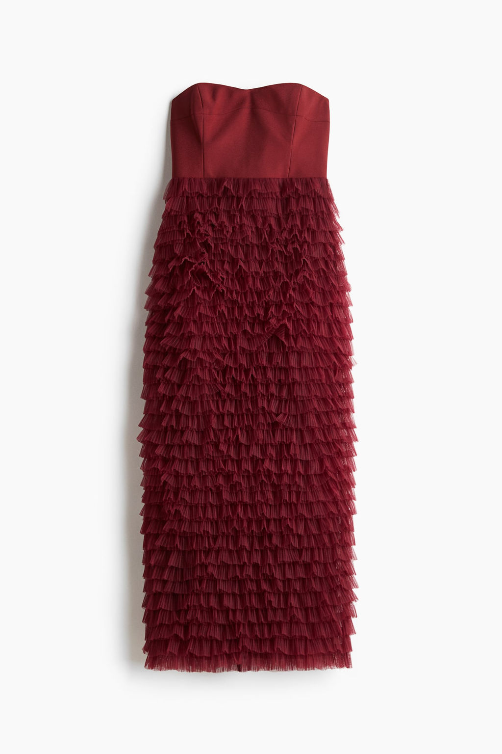 Vestido bandeau con falda de tul - H&m фото 6