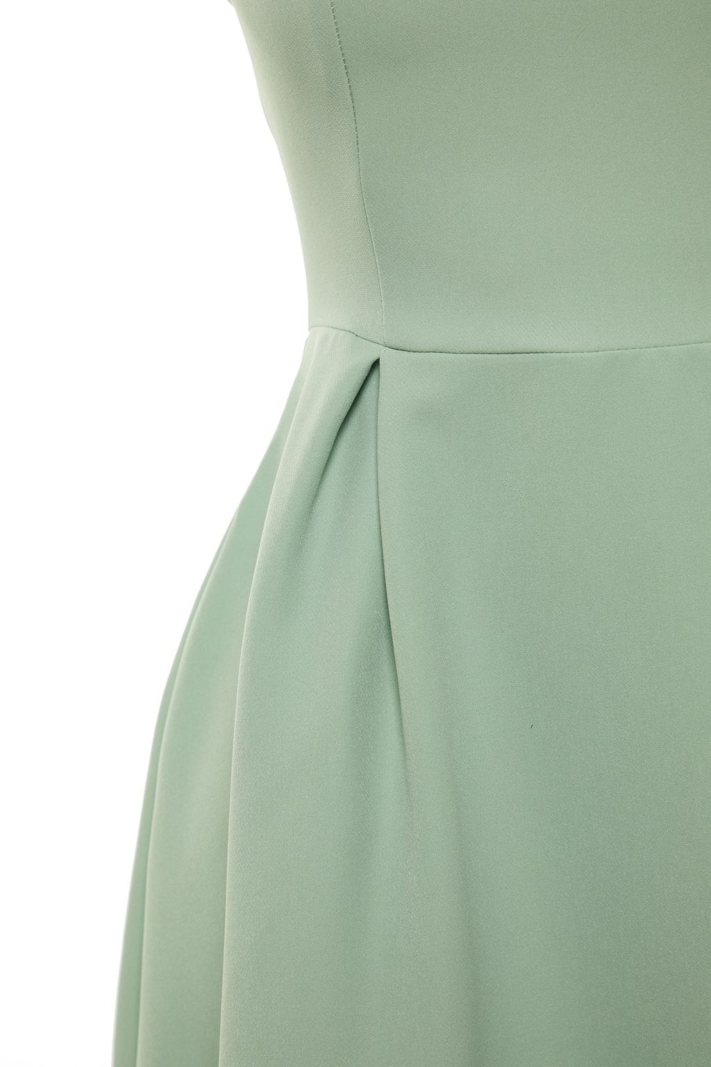 TRENDYOLMILLA Siyah Belden Ac?lan Pileli Midi Dokuma Elbise TWOSS20EL0980  фото 8