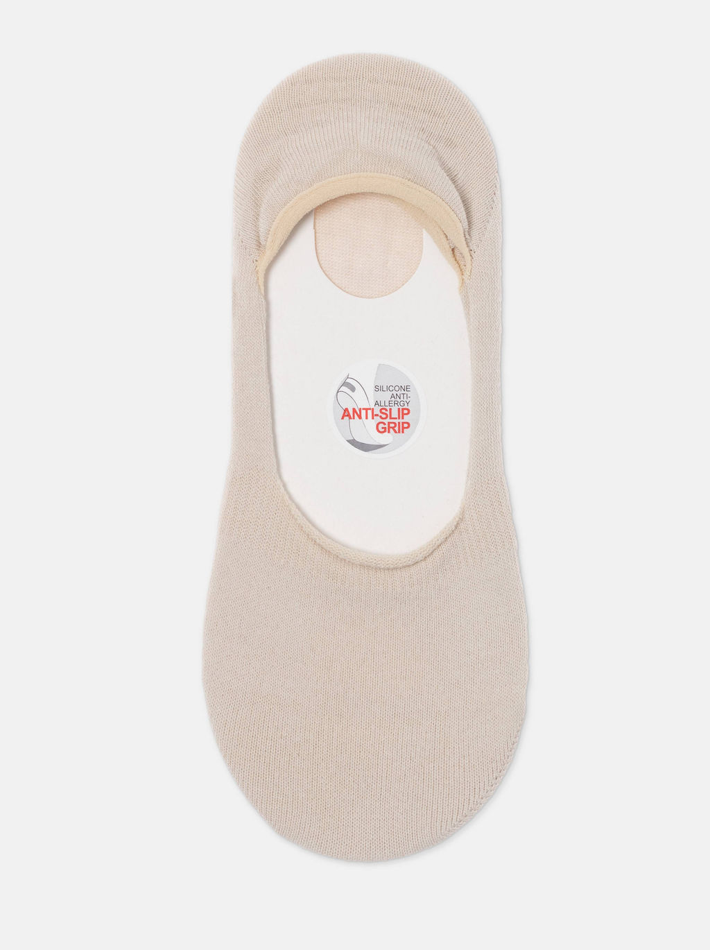 Цена за 2 пары CONTE Хлопковые подследники CLASSIC бежевый