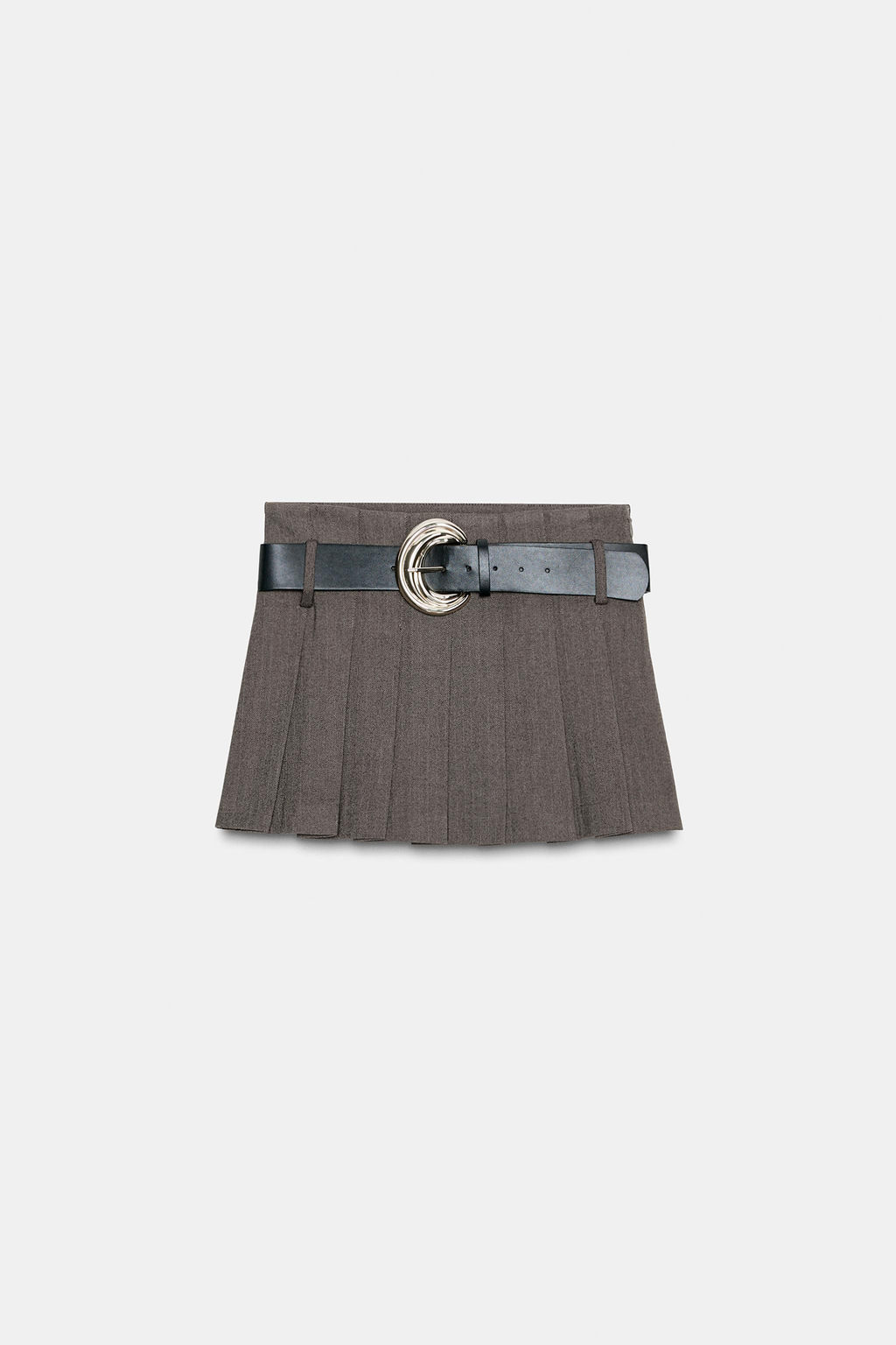 PLEATED SKORT WITH BELT - Zara фото 7