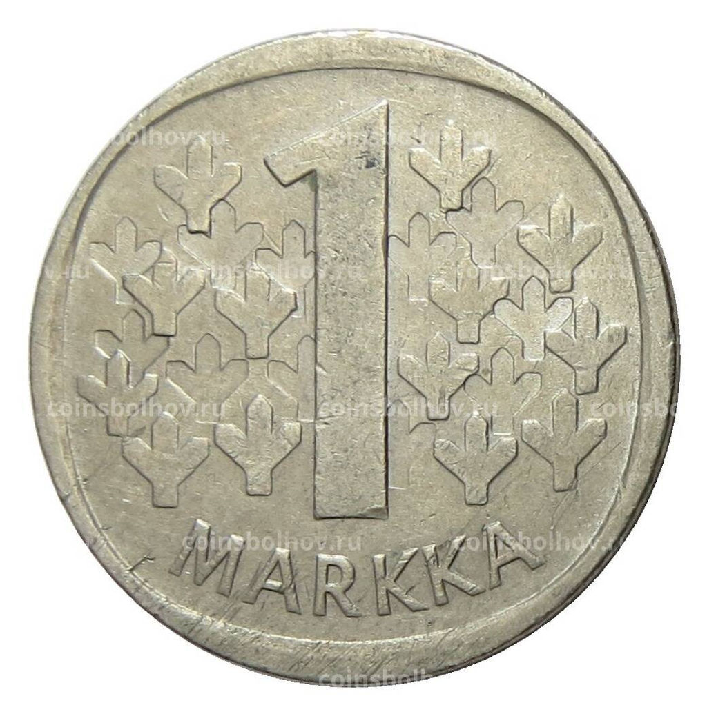 Монета 1 марка 1971 года S Финляндия