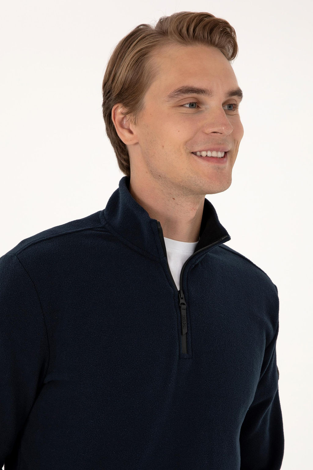 Erkek Lacivert Basic Sweatshirt Sepette S_rpriz _ndirim - U.s. polo assn фото 2