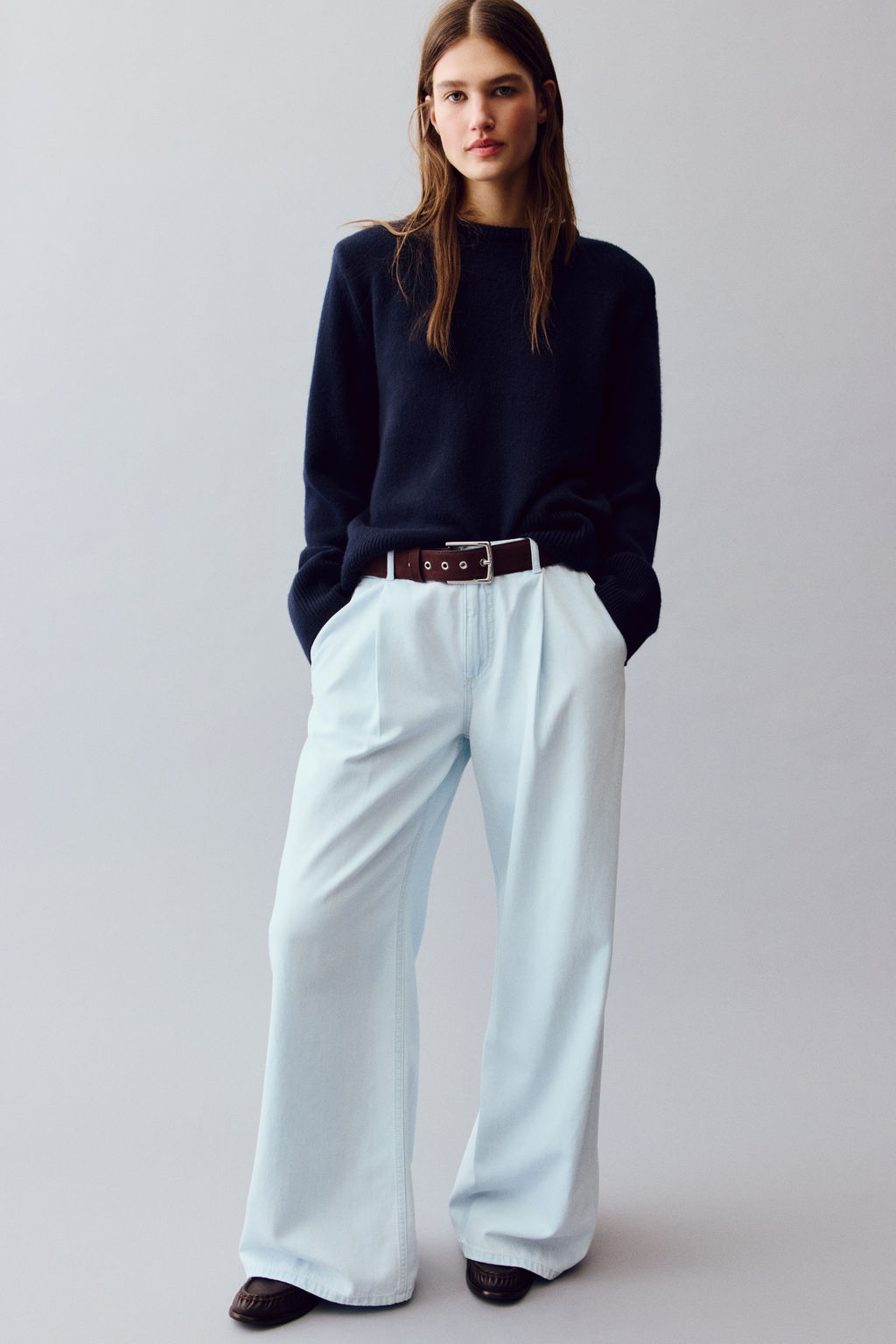 Loose Fit Wide Regular Jeans - H&m фото 4