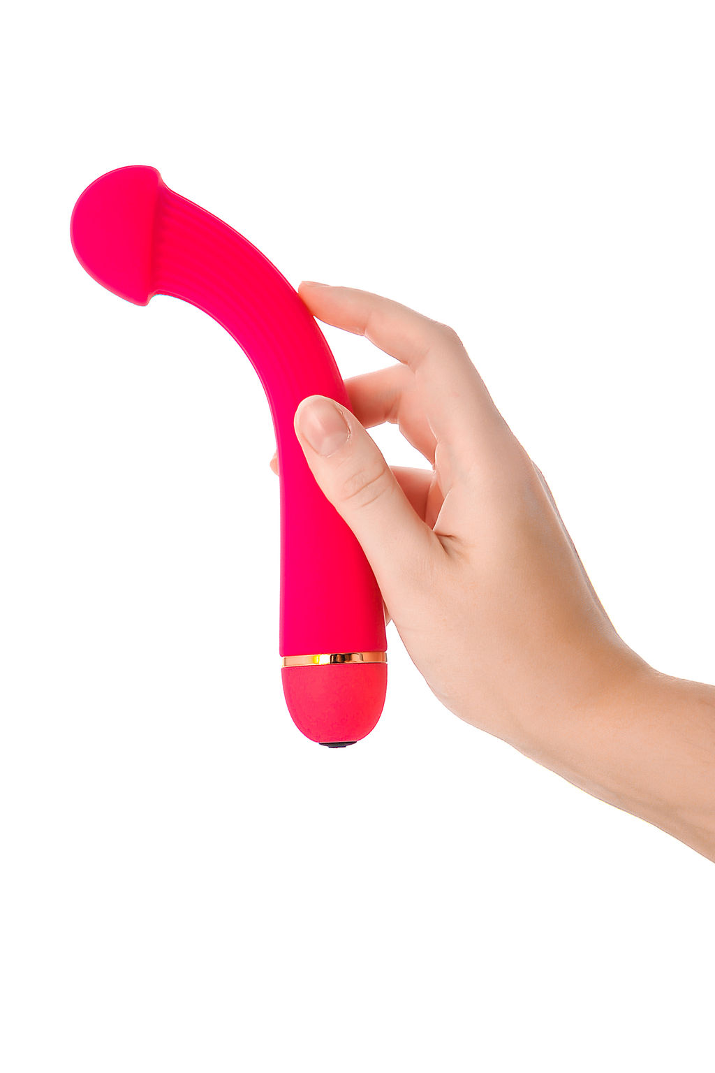 Стимулятор точки G A-Toys by TOYFA Mush, силикон, розовый, 20 см