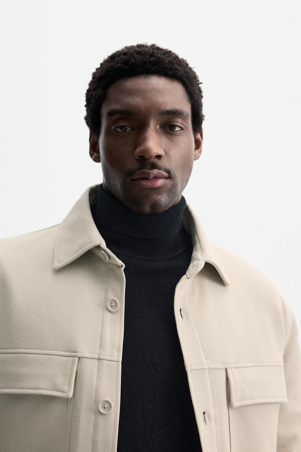 QUILTED OVERSHIRT - Zara фото 5