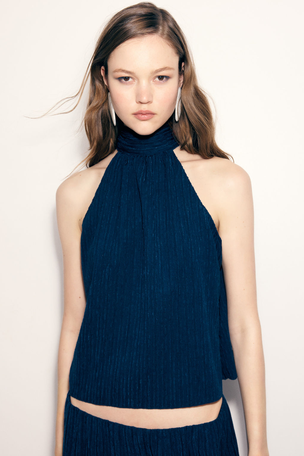 Top halter con textura - H&m фото 6