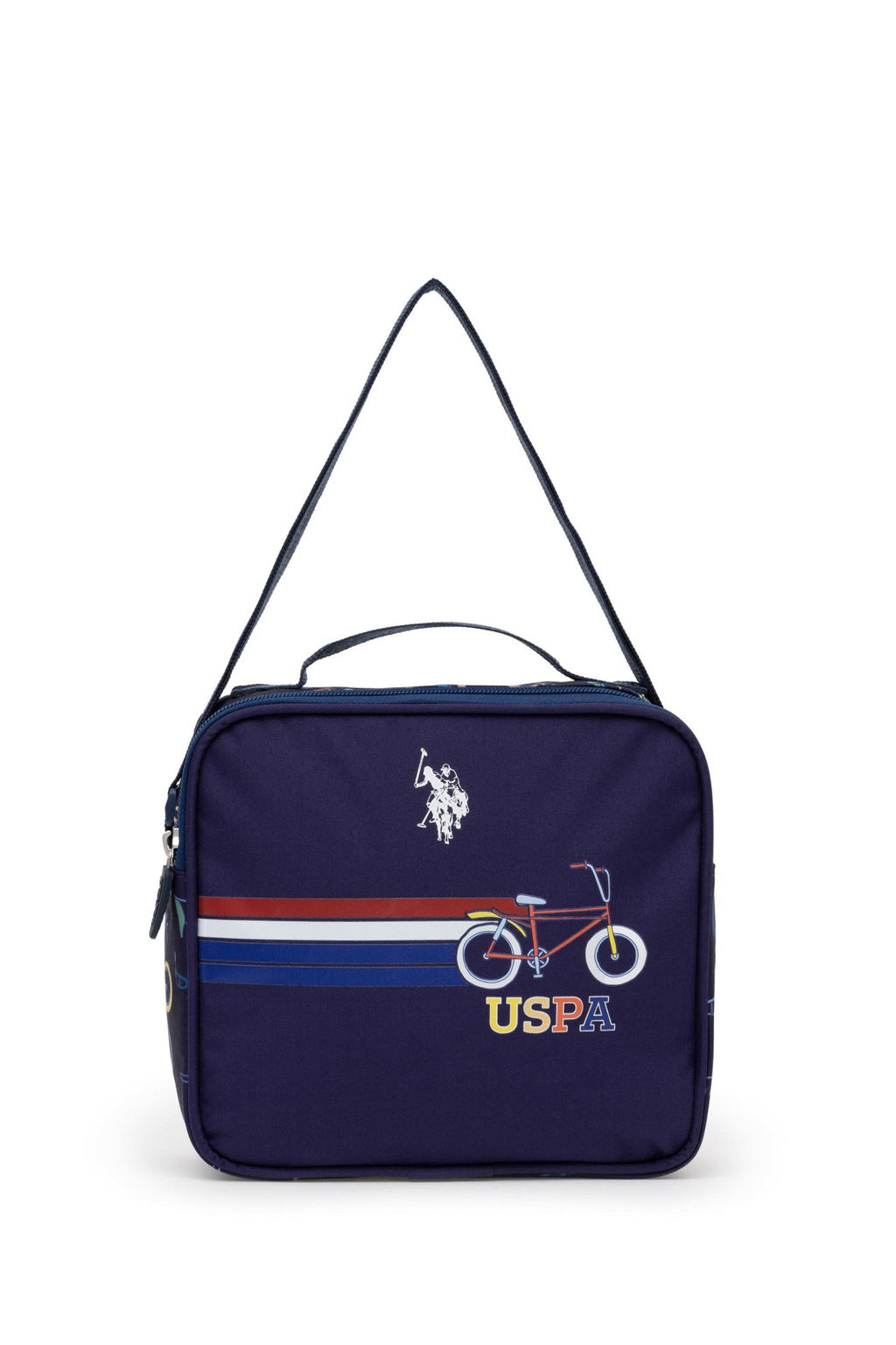 Школьная сумка фиолетового цвета для мальчика - U.s. polo assn фото 2