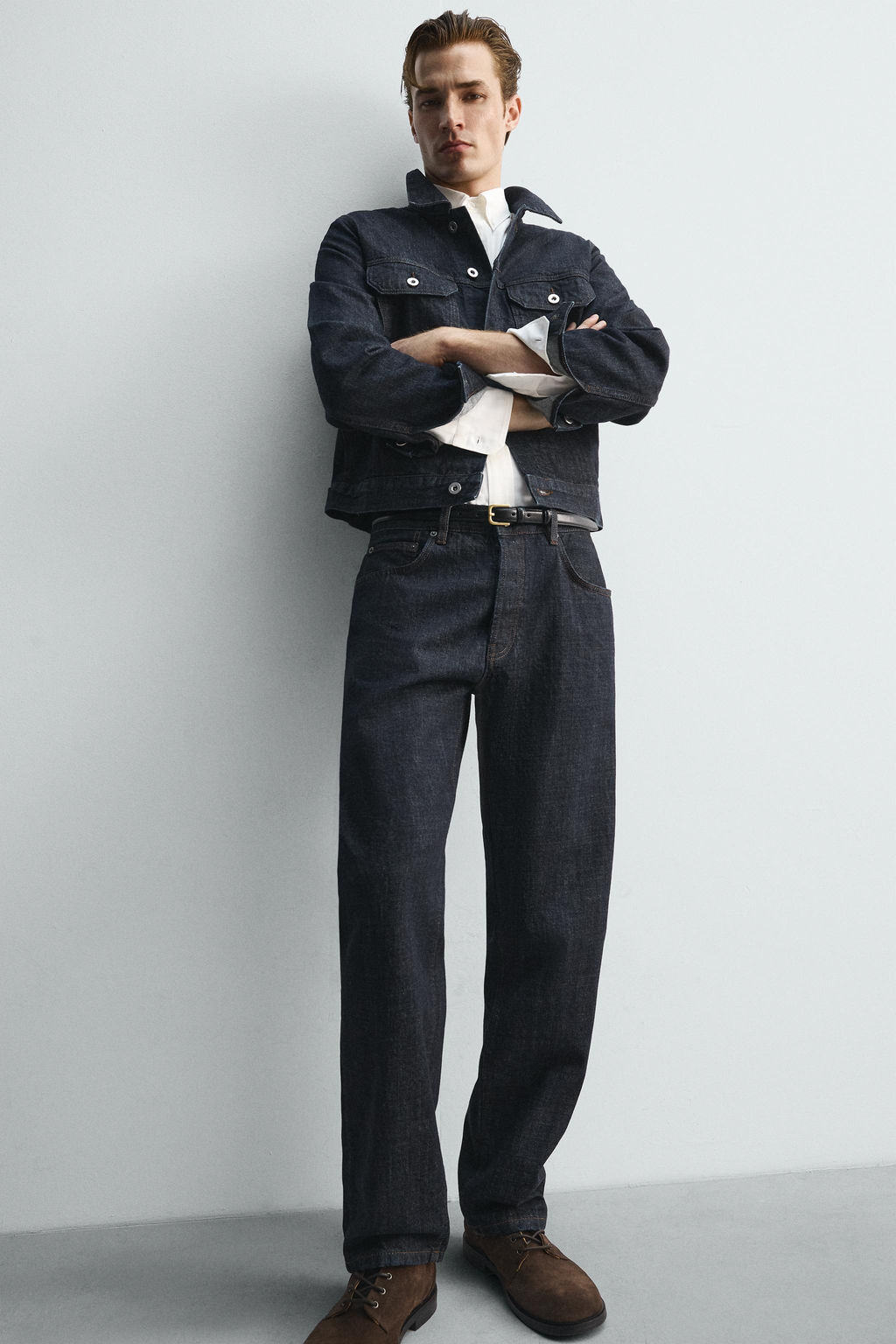 LIMITED EDITION RELAXED STRAIGHT-LEG JEANS - Zara фото 6