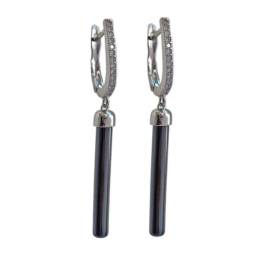 Серьги с керамикой