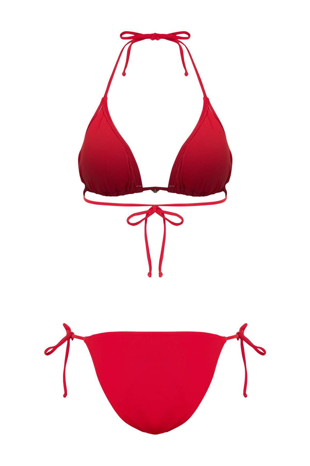TRENDYOLMILLA Siyah Ucgen Aksesuarl? Regular Bikini Tak?m? TBESS25BT00055  фото 25