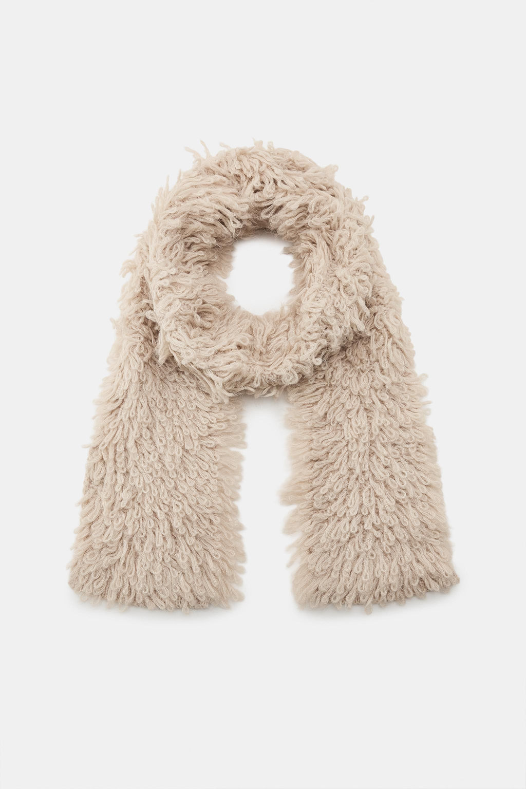 TEXTURED KNIT SCARF - Zara фото 3