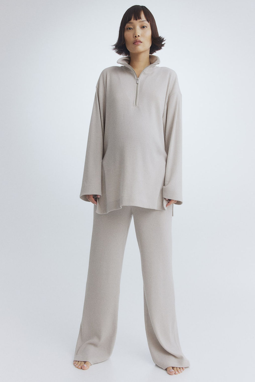 MAMA Pantalon en punto de canale Before & After