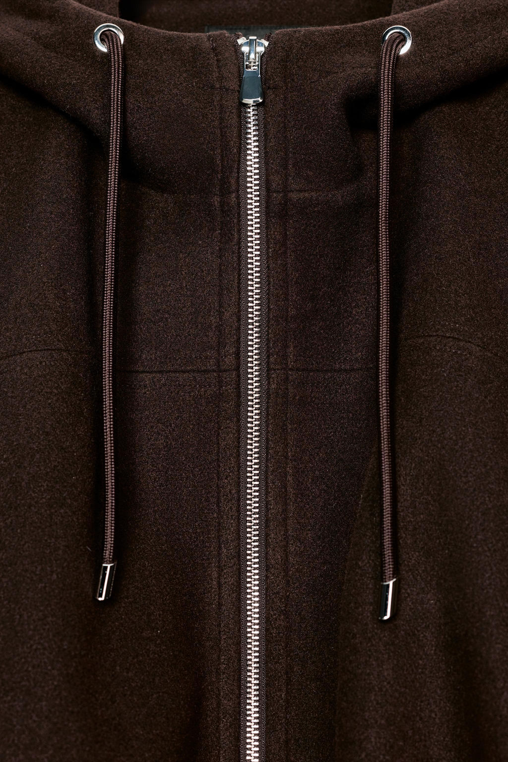 OVERSIZED SOFT HOODED BOMBER JACKET - Zara фото 9