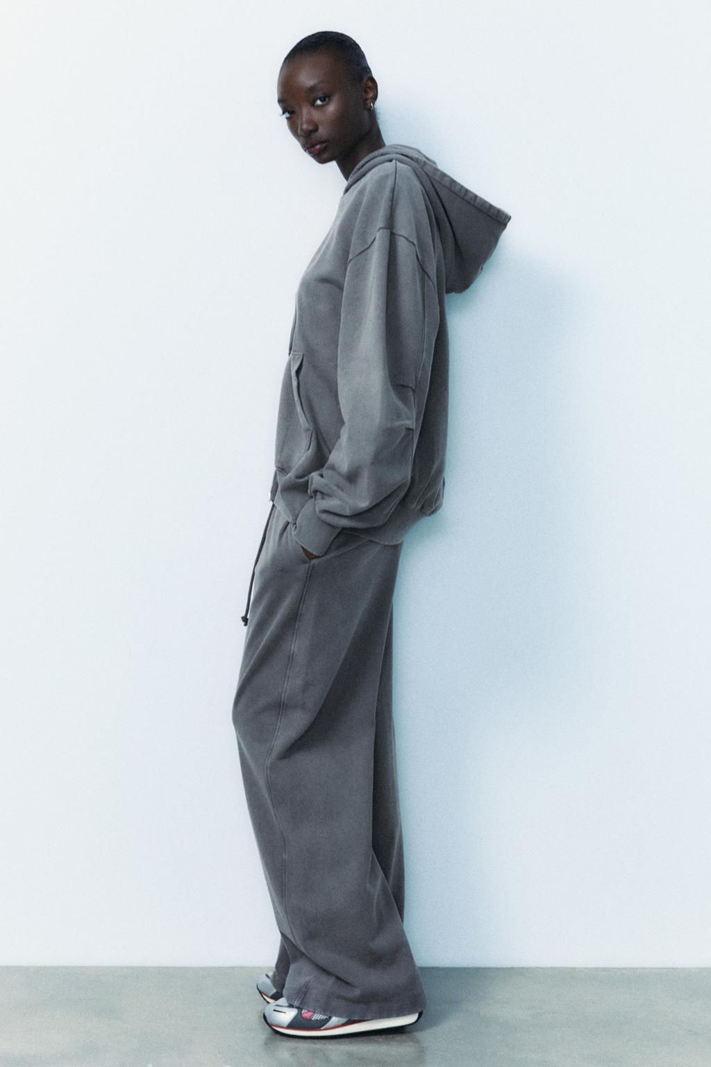 STRAIGHT-LEG PLUSH TROUSERS - Zara фото 26