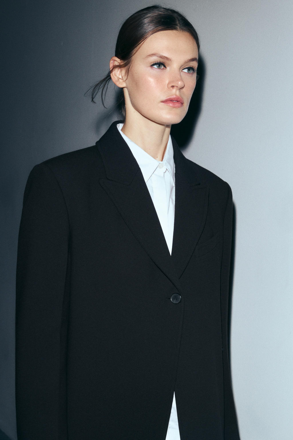 ZW COLLECTION FITTED BUTTON COAT