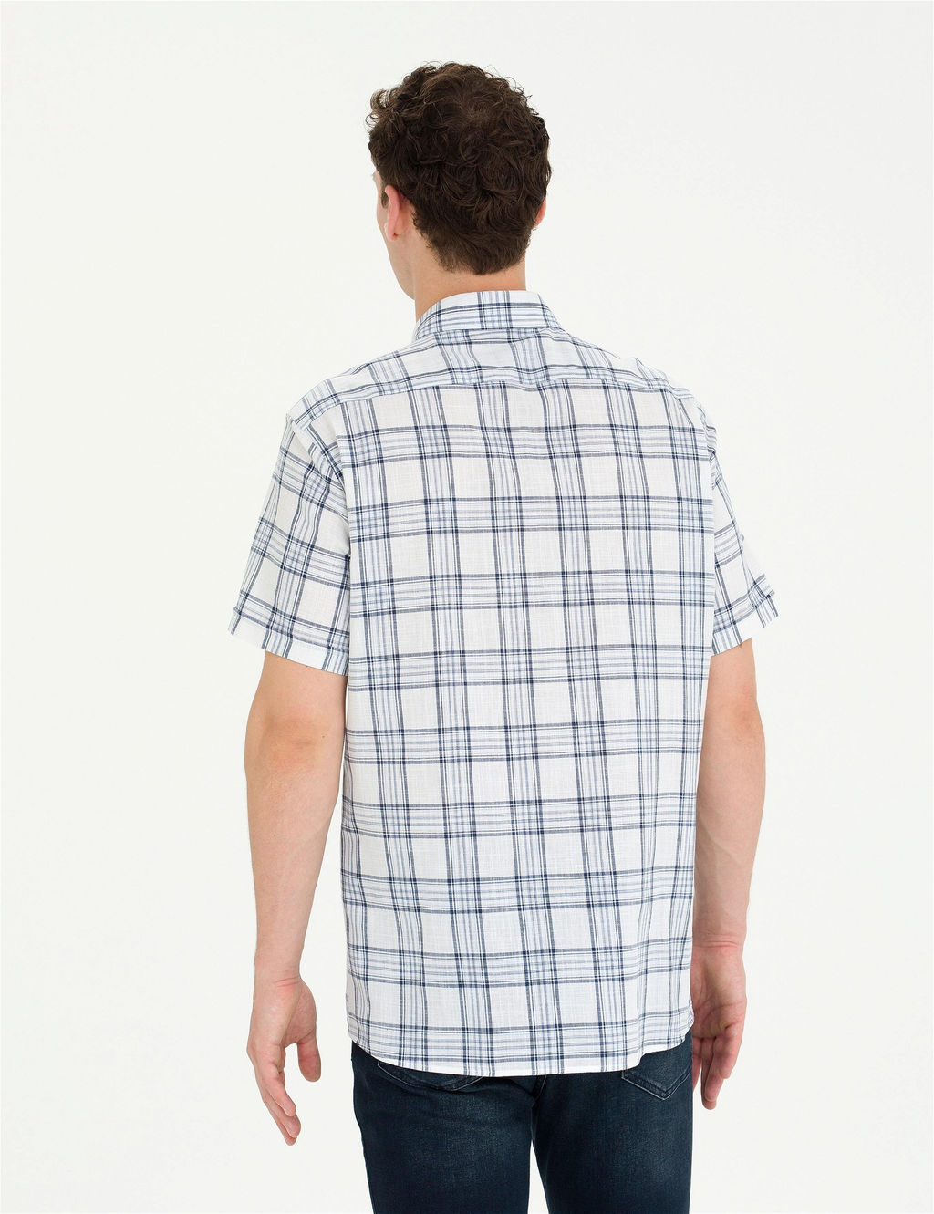 Lacivert Regular Fit K_sa Kollu G_mlek - Pierre cardin фото 5