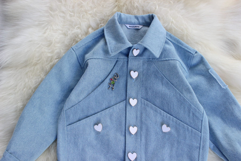 Джинсовка Красотка ЦВЕТ: ЛЕНТЫ