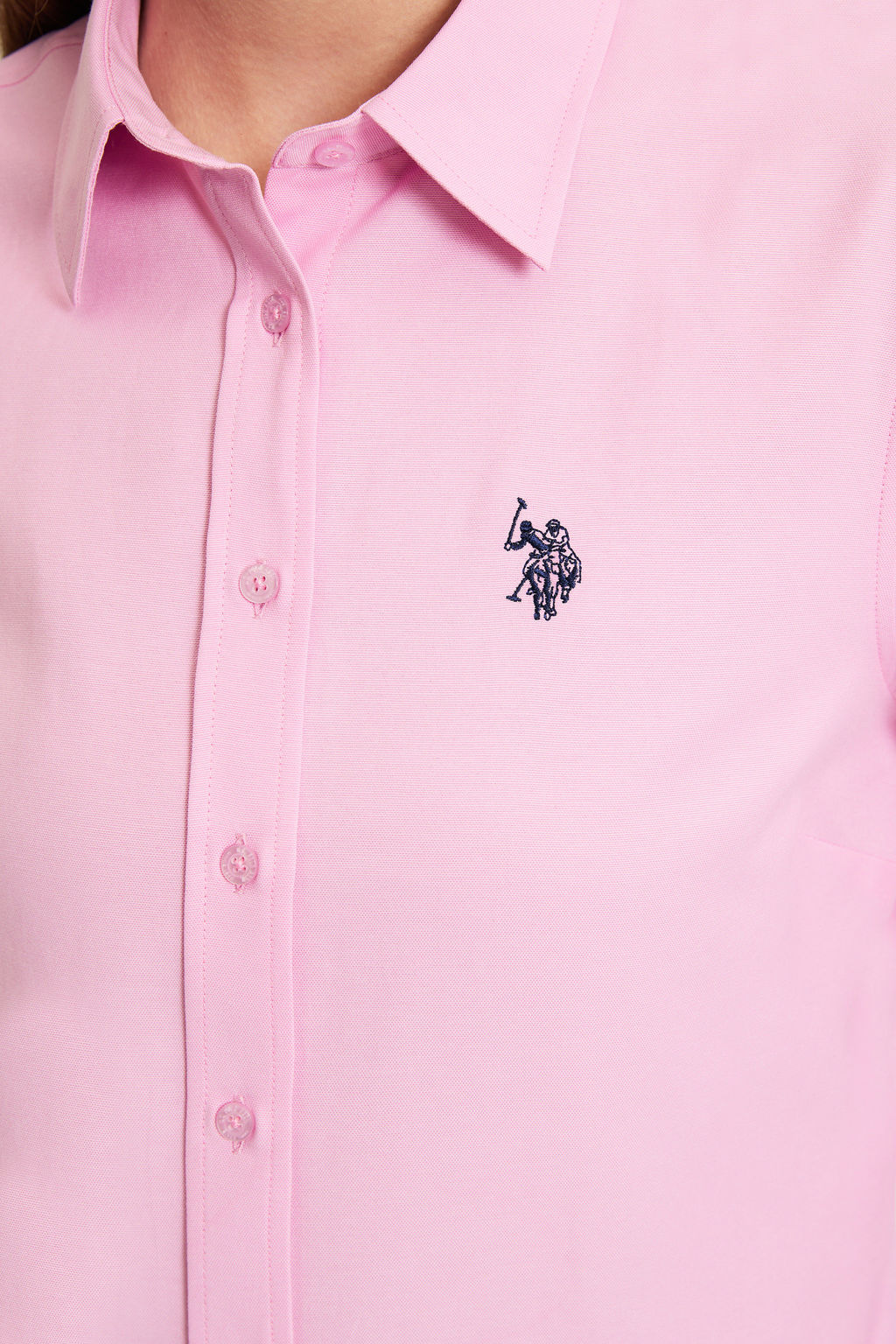 Kad_n Pembe Uzun Kollu Basic G_mlek - U.s. polo assn фото 6